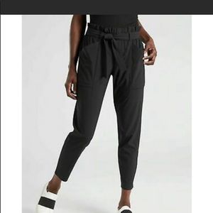 Athleta paper bag pants